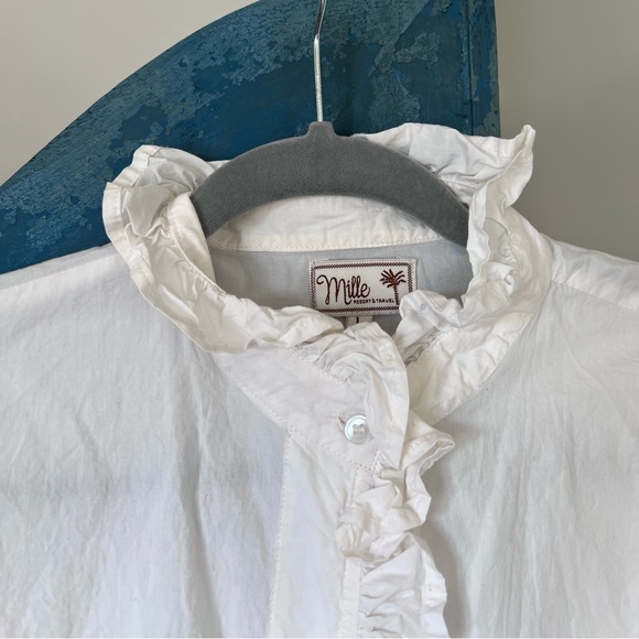 Mille Vanessa Blouse in Ivory Cream - Picture 3 of 9